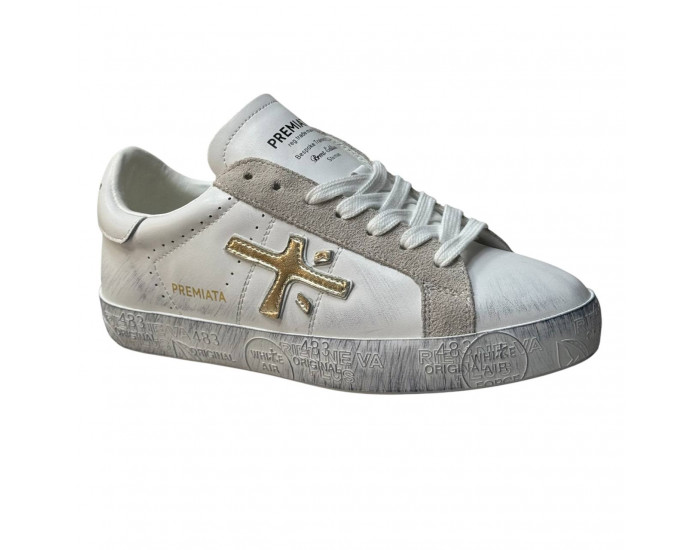 Premiata 483 Print Edition Beige