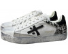 Premiata 483 Print Edition White Grey