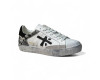 Premiata 483 Print Edition White Grey