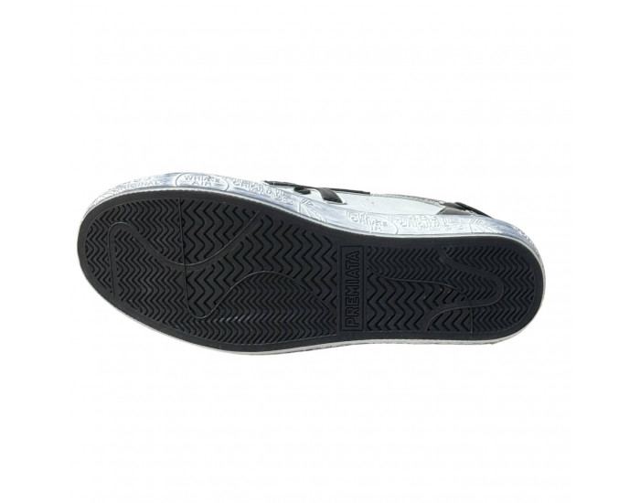 Premiata 483 Print Edition White Grey