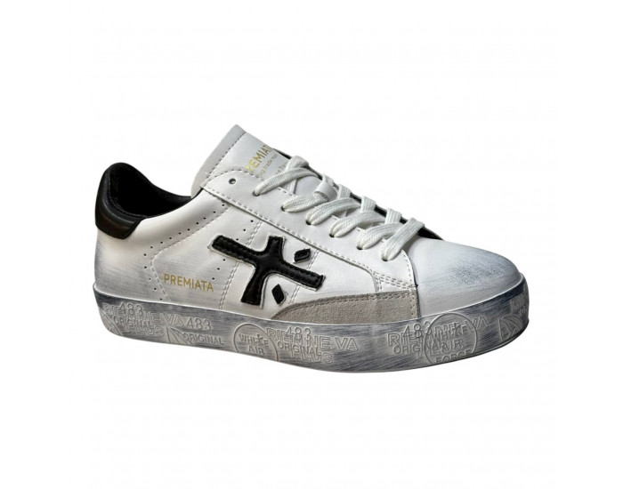 Premiata 483 Print Edition White