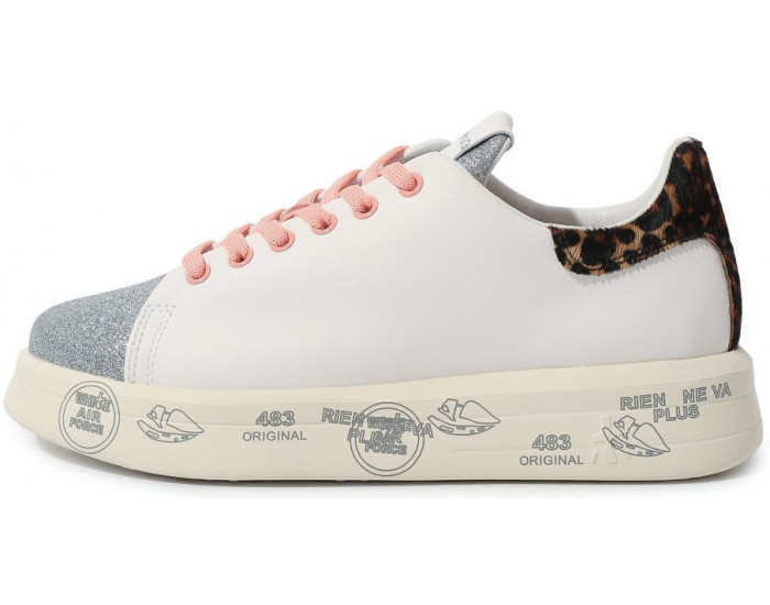 Premiata Belle Белые с серым