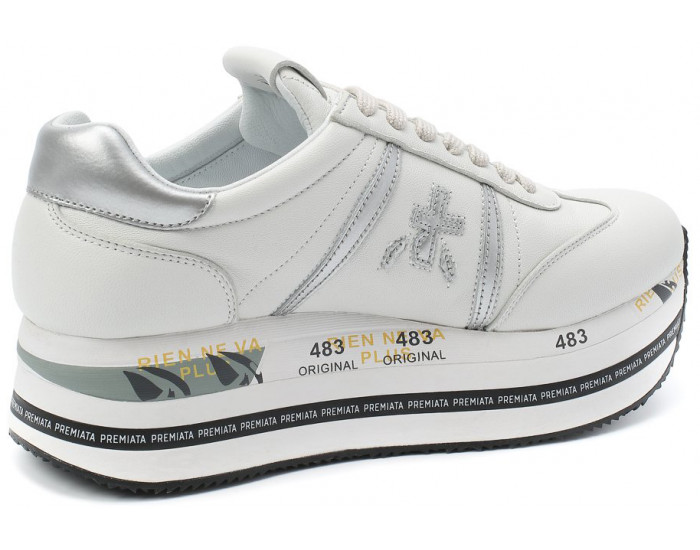 Premiata Beth 4084 полностью белые