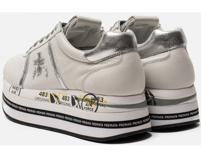 Premiata Beth 4517 серые с серебром