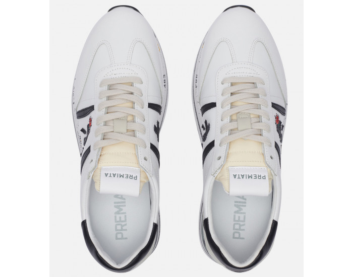 Premiata Beth 5350 кожаные белые