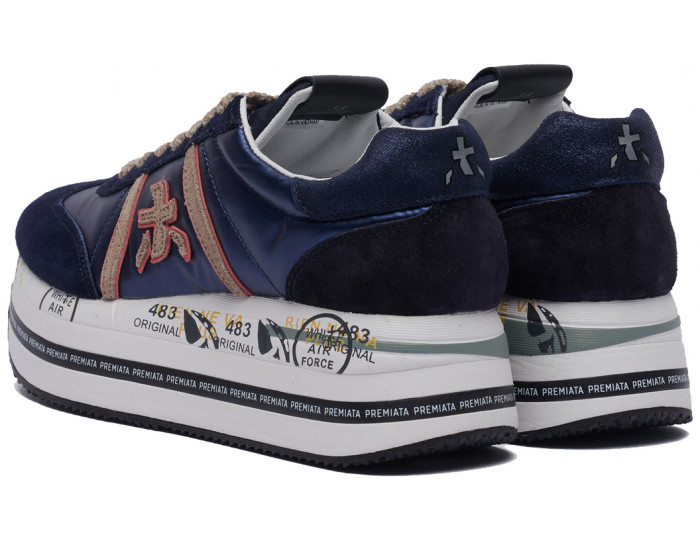 Premiata Beth 5352 синие с белым