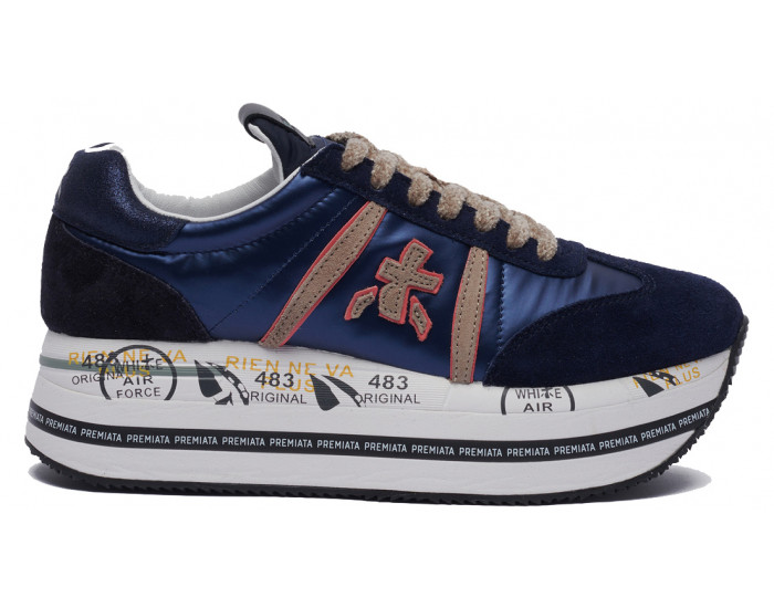 Premiata Beth 5352 синие с белым