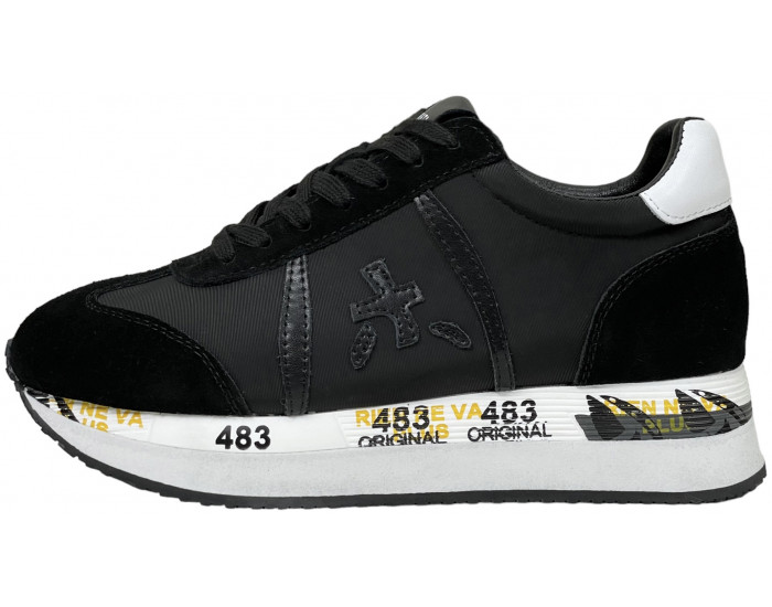 Premiata Conny 5947 Черные с белым