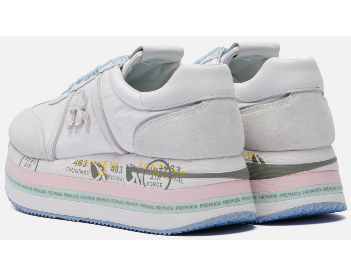 Premiata Beth 6235 серые с голубым