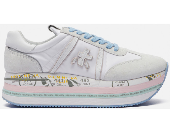 Premiata Beth 6235 серые с голубым