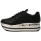 Premiata Beth черные кожаные