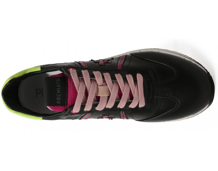 Premiata Beth Черные с розовым