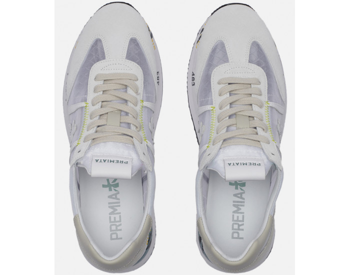 Premiata Conny 5251 серые комбинированные