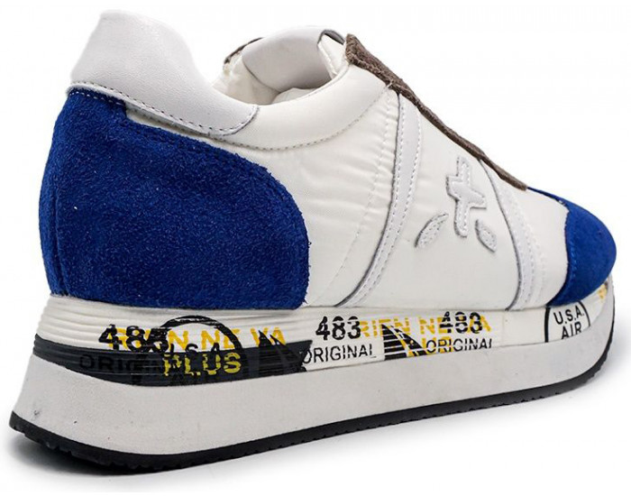 Кроссовки Premiata Conny Белые с синим