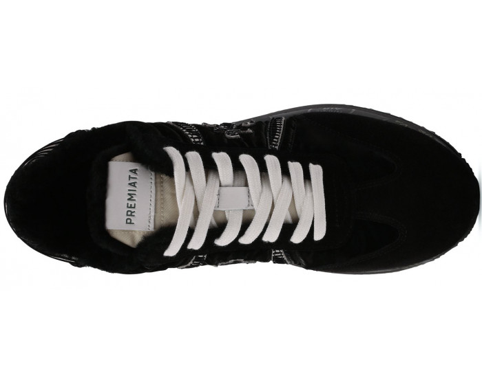 Кроссовки Premiata Conny Черные зимние женские