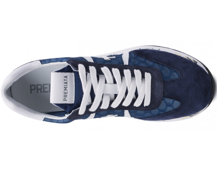 Premiata Conny синие комбинированные