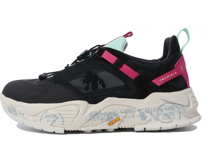 Premiata Cross-D черные с белым