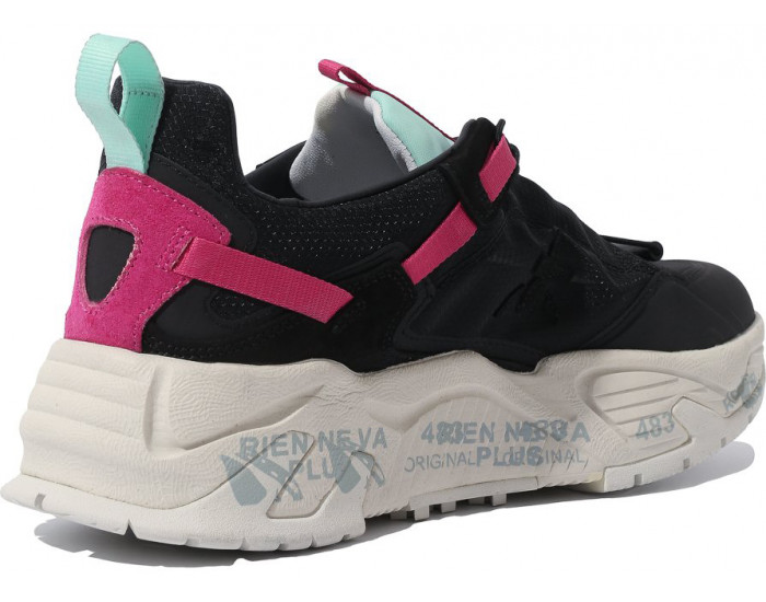 Premiata Cross-D черные с белым