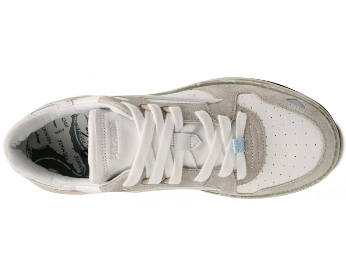 Premiata Drake 033 Бежевые с белым