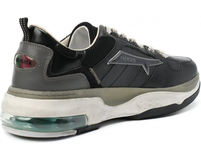 Premiata Drake 061 Черные с серым