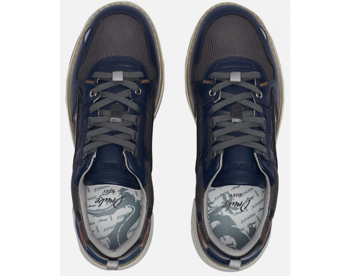 Premiata Drake 106 темно-синие с серым