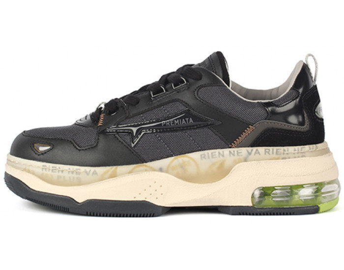 Premiata Drake 220 Черные спортивные мужские