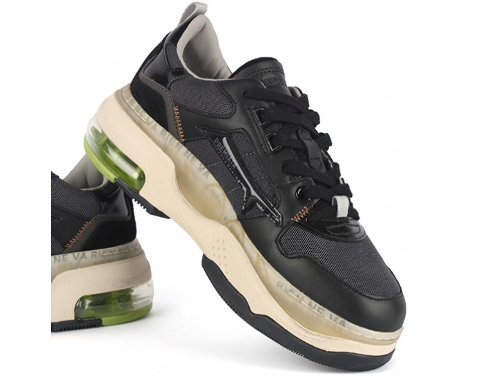 Premiata Drake 220 Черные спортивные мужские