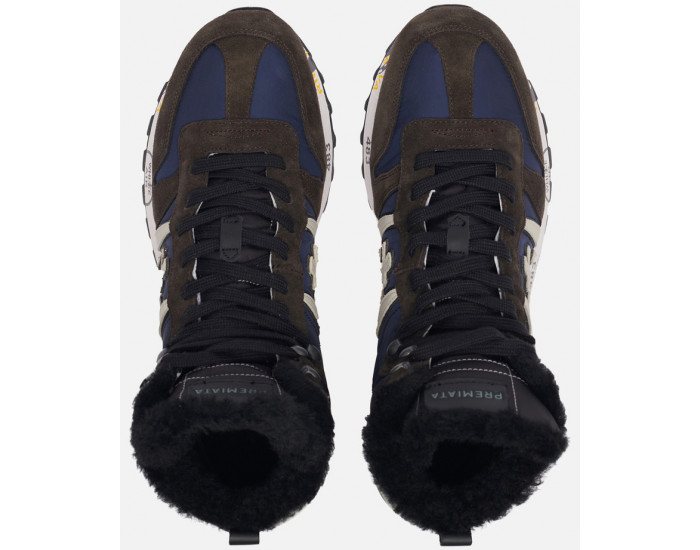 Кроссовки Premiata Jeff 4274 Текстильные мужские с мехом
