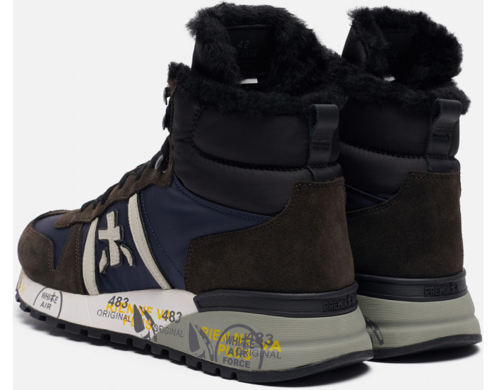 Кроссовки Premiata Jeff 4274 Текстильные мужские с мехом