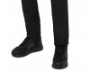 Кроссовки Premiata Jeff 5076 Черные кожаные мужские с мехом