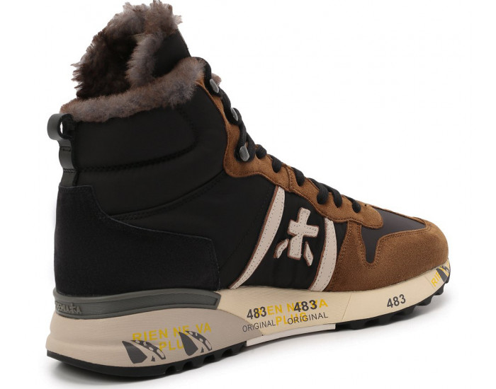 Кроссовки Premiata Jeff 5510 Текстильные  утепленные  с мехом