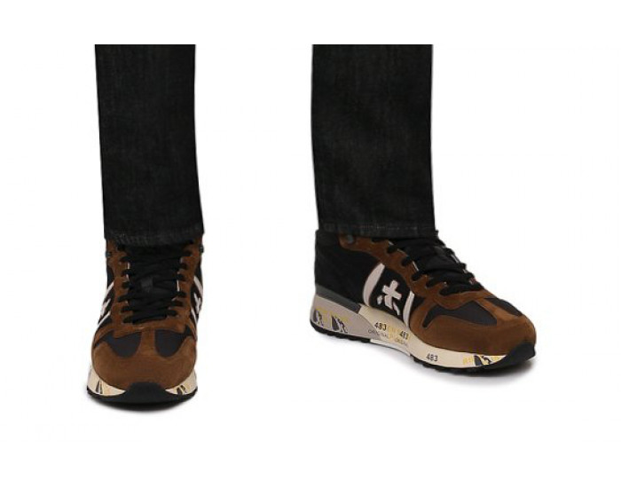 Кроссовки Premiata Jeff 5510 Текстильные  утепленные  с мехом