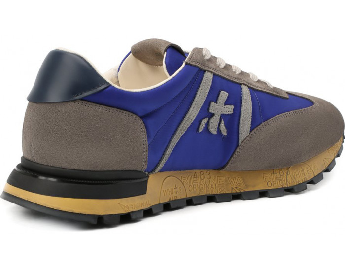 Кроссовки Premiata John Low 5064 Blue Grey спортивные