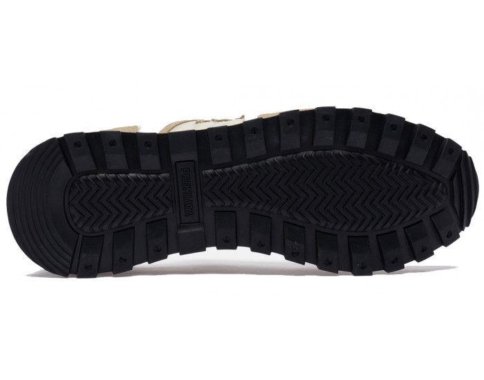 Кроссовки Premiata John Low 5065 Черные с желтым