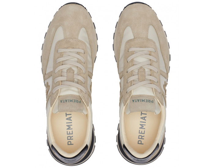 Кроссовки Premiata John Low 5456 Grey Brown мужские