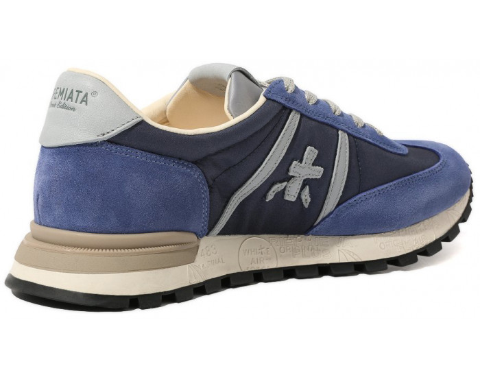 Кроссовки Premiata John Low D Blue Black спортивные