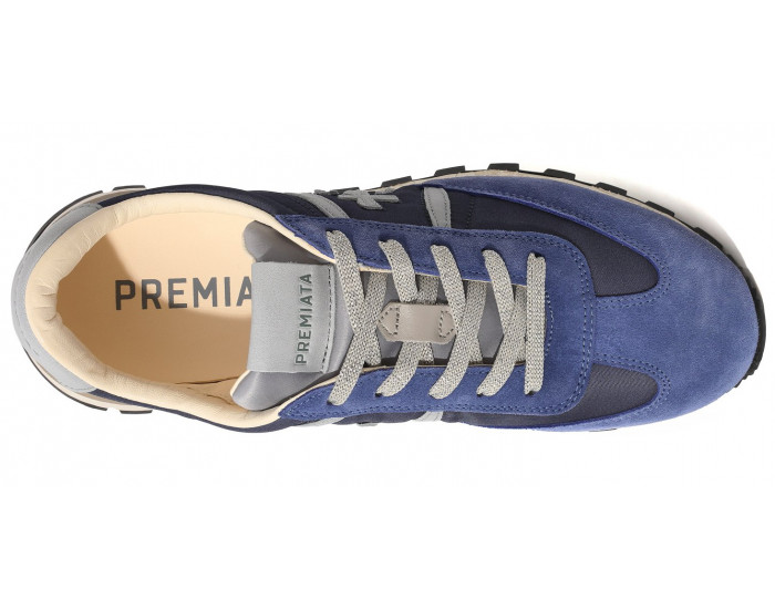 Кроссовки Premiata John Low D Blue Black спортивные