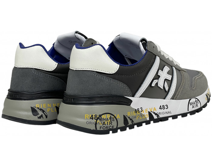 Кроссовки Premiata Lander 4586 темно-серые