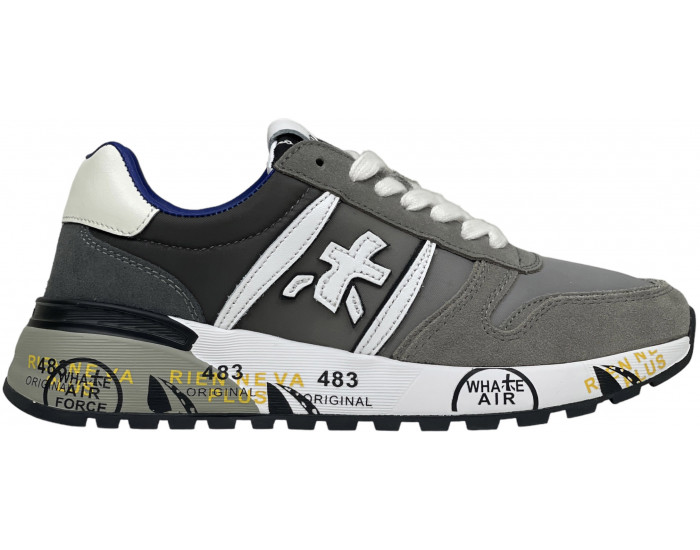 Кроссовки Premiata Lander 4586 темно-серые