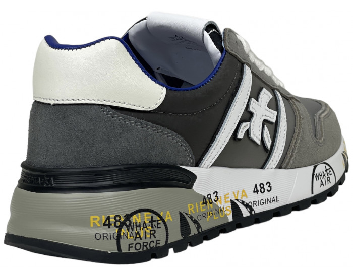 Кроссовки Premiata Lander 4586 темно-серые