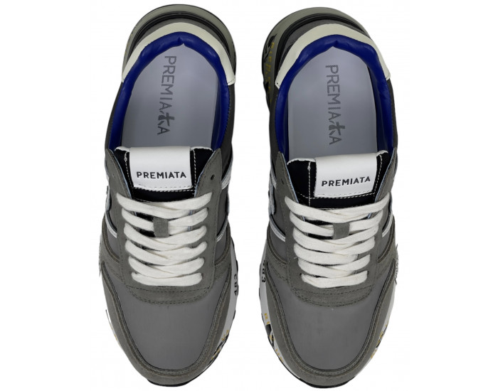 Кроссовки Premiata Lander 4586 темно-серые