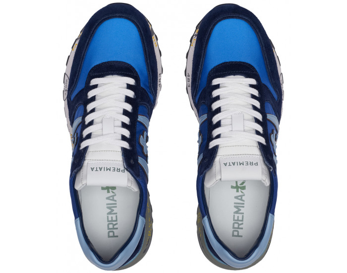 Premiata Lander 5198 Синие с голубым