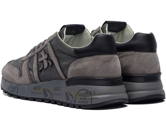 Кроссовки Premiata Lander 5478 темно-серые