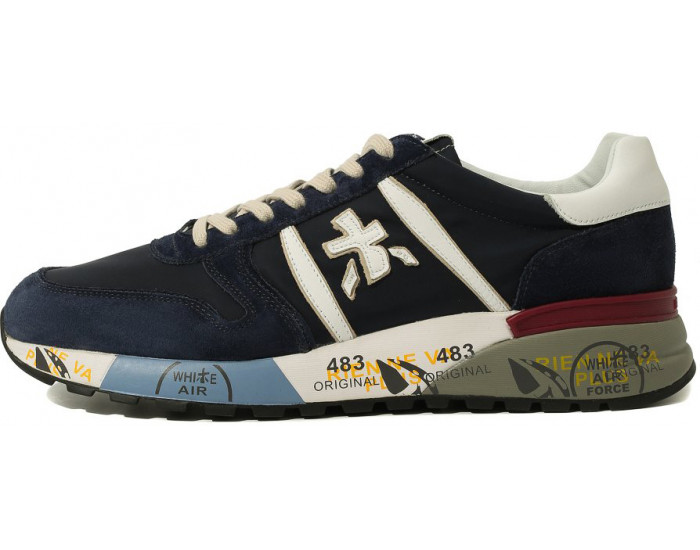 Кроссовки Premiata Lander 5675 темно-синие