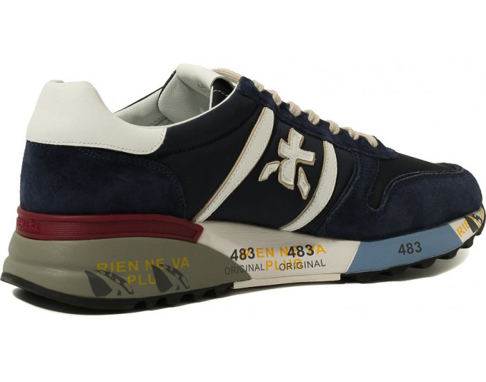 Кроссовки Premiata Lander 5675 темно-синие