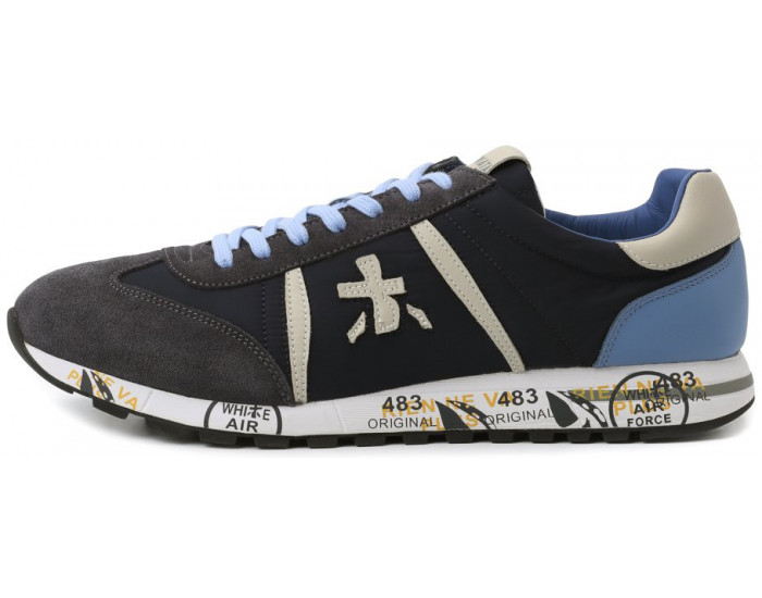 Кроссовки Premiata Lucy 1298 темно-синие мужские