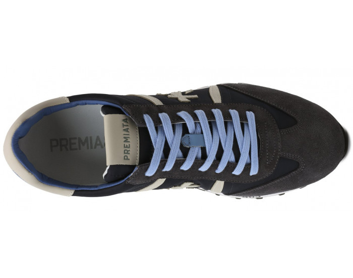 Кроссовки Premiata Lucy 1298 темно-синие мужские