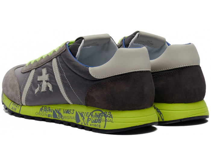 Кроссовки Premiata Lucy 1313E серые мужские спортивные