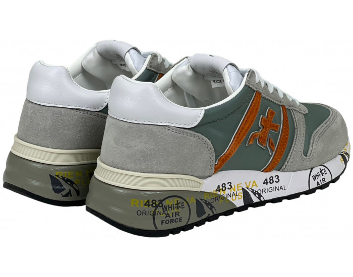 Premiata Lucy 3125 Green Grey Brown