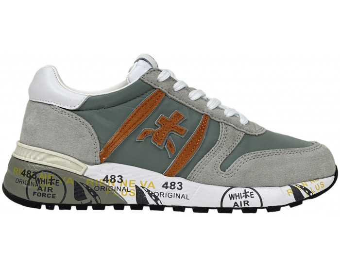 Premiata Lucy 3125 Green Grey Brown